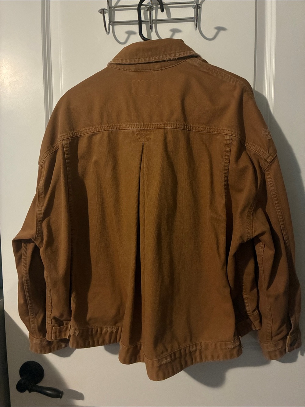 Free People Rust-Tan Jean Jacket - Picture 2 of 7